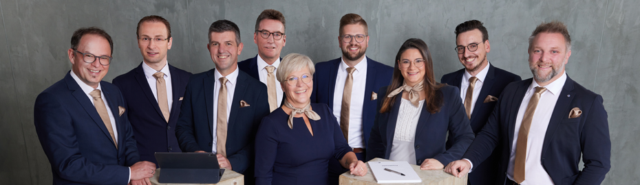 Gruppenfoto Private Banking Team